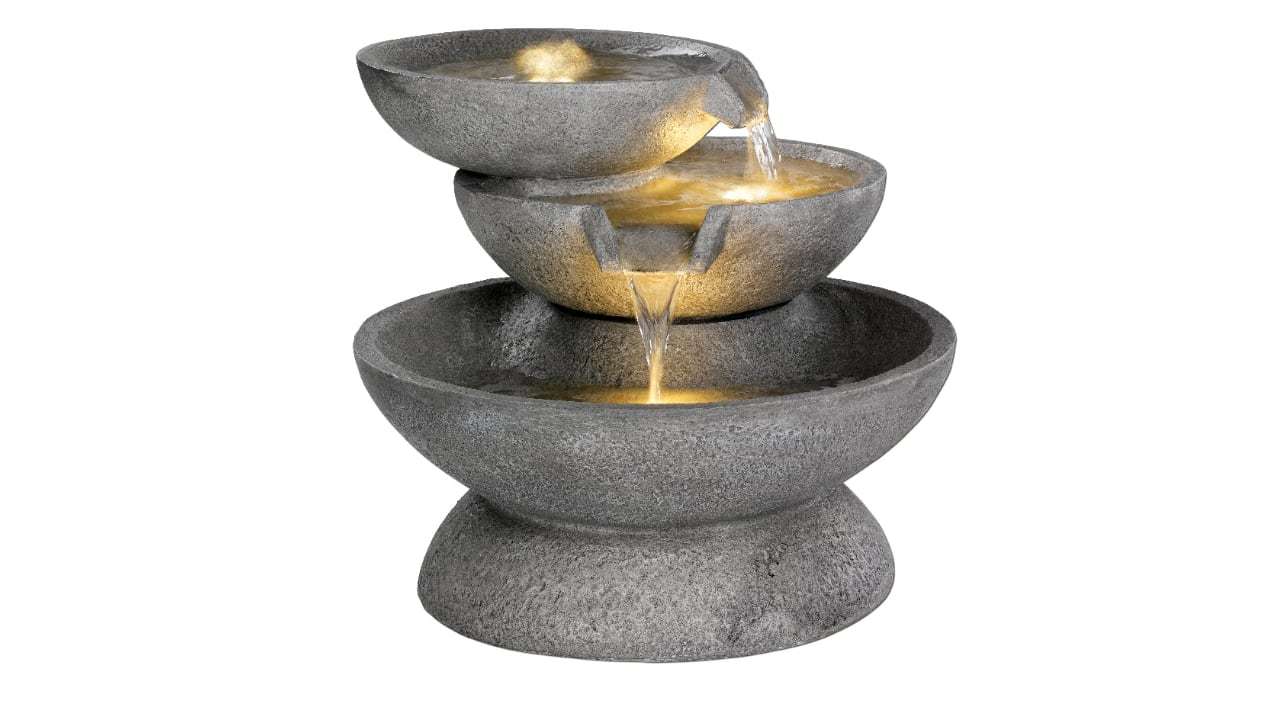 Healing art. A feng shui fontain